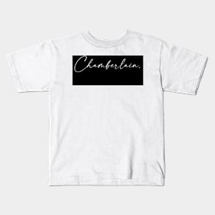 Chamberlain Name, Chamberlain Birthday Kids T-Shirt